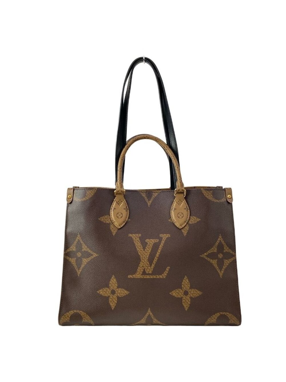 Louis Vuitton Tote Bag Monogram Reverse On The Go MM